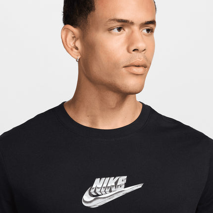 Nike Chrome Futura T-Shirt Black