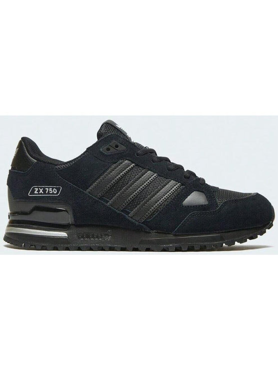 Adidas Originals ZX 750 Trainers in Black