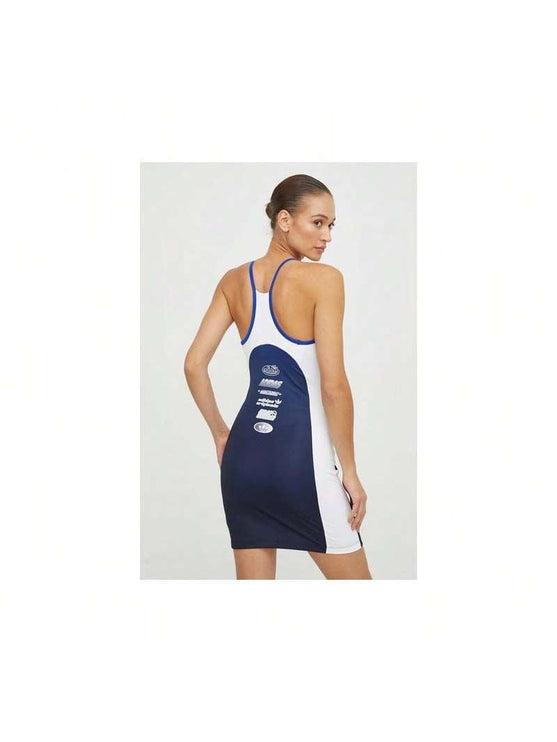 Adidas Originals Ladies Dress Blue