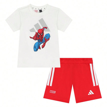 Adidas Baby Marvel Spider Man Short Set