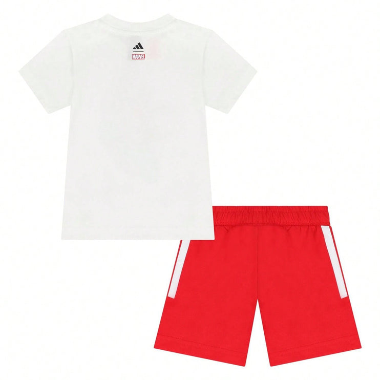 Adidas Baby Marvel Spider Man Short Set