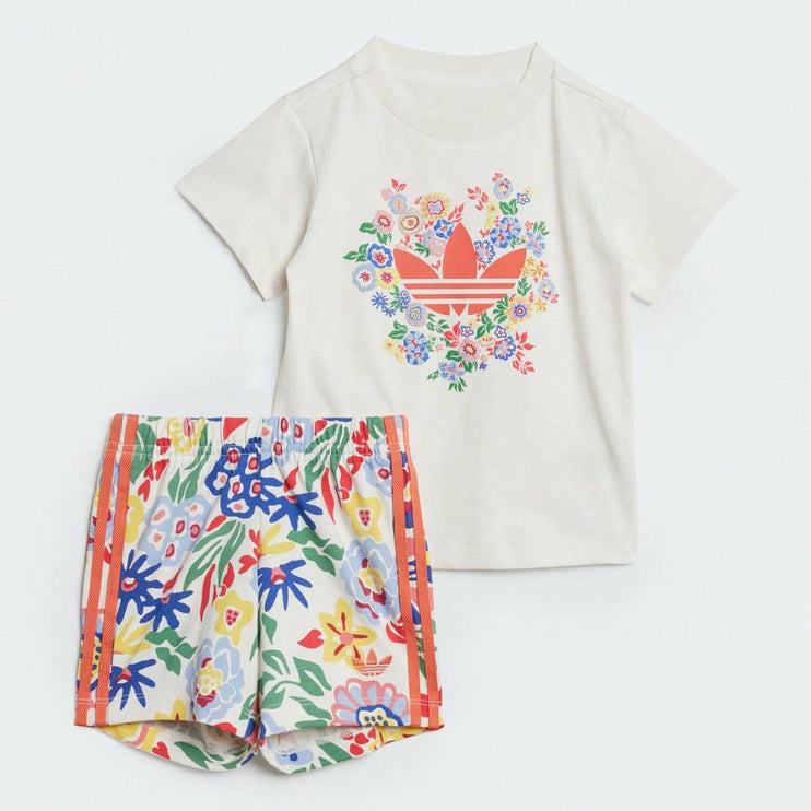 Adidas Originals Baby Girls Shorts & T-Shirt