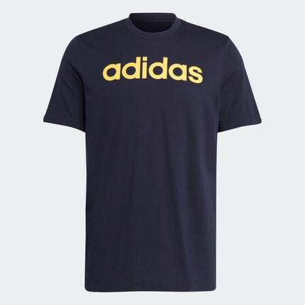Adidas Essentials Linear T-Shirt Navy