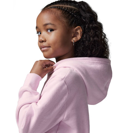 Air Jordan Brooklyn Fleece Hooded Tracksuit Pink