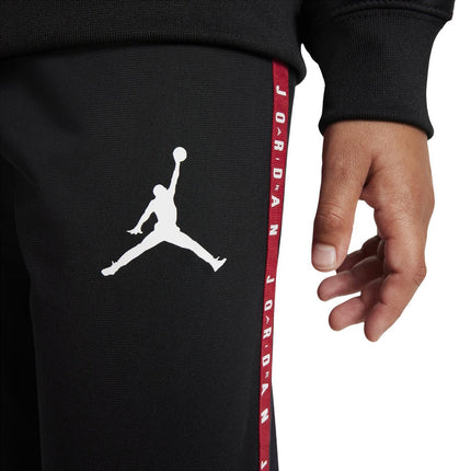 Air Jordan Kids Tape Poly Tracksuit Black