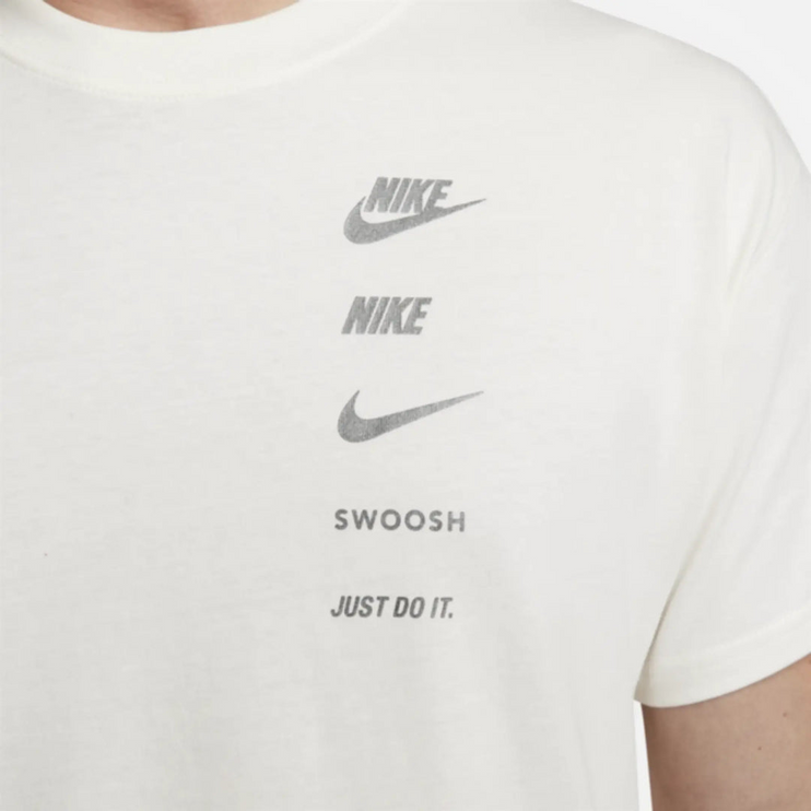 Nike Sportswear White/Silver Men's T-Shirt