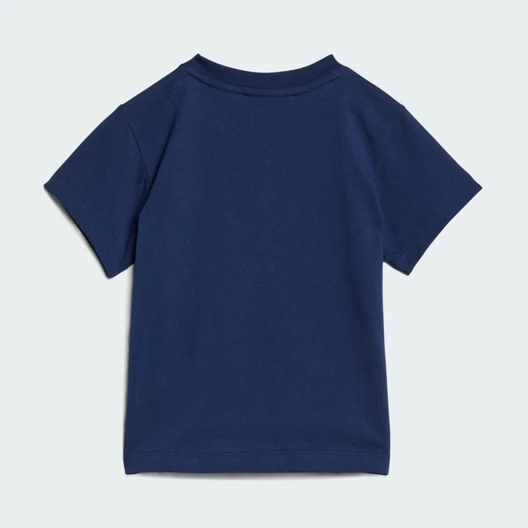 Adidas Originals Girls Short & T-Shirt Set Blue