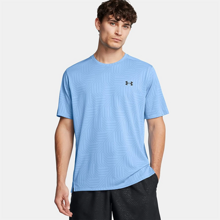 Under Armour Tech Vent Geotessa T-Shirt Blue