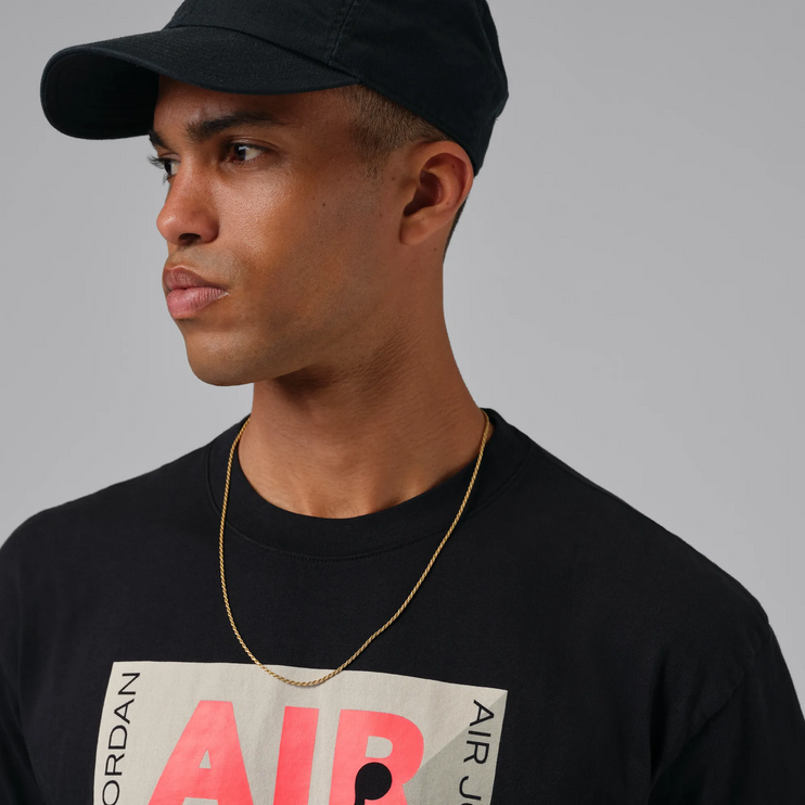 Nike Jordan Graphic T-Shirt Black