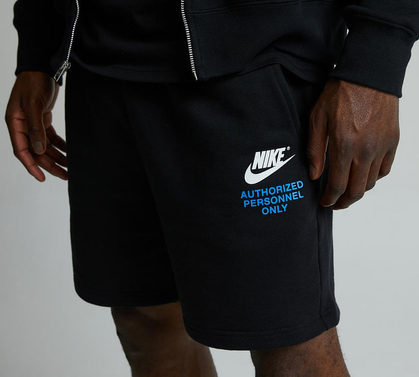 Nike Sportswear Authorised T-Shirt & Short Set Black