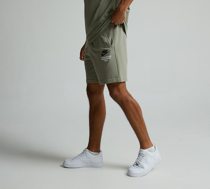 Nike Sportswear Authorised T-Shirt & Short Set Olive