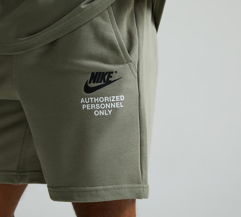 Nike Sportswear Authorised T-Shirt & Short Set Olive