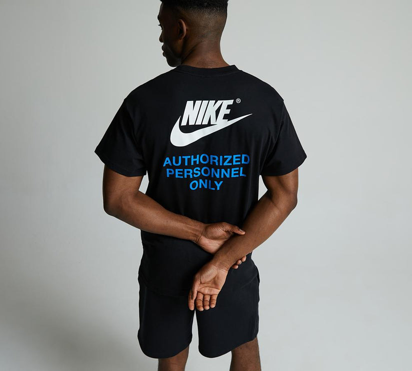Nike Sportswear Authorised T-Shirt & Short Set Black