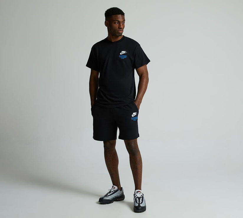 Nike Sportswear Authorised T-Shirt & Short Set Black