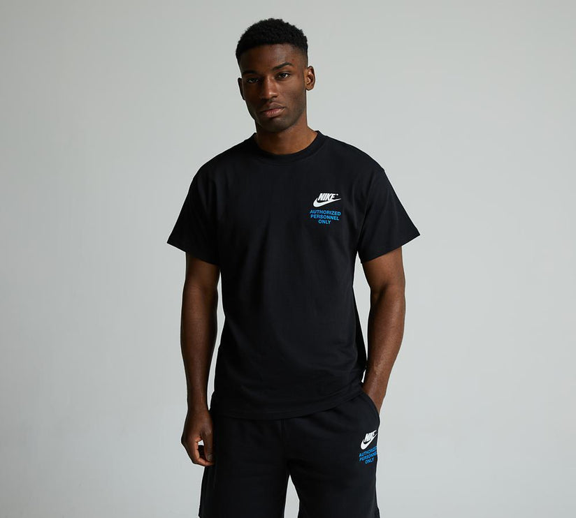 Nike Sportswear Authorised T-Shirt & Short Set Black