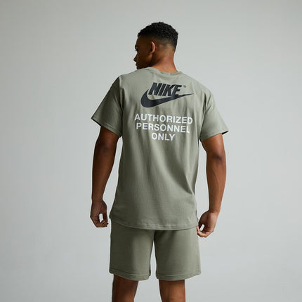 Nike Sportswear Authorised T-Shirt & Short Set Olive