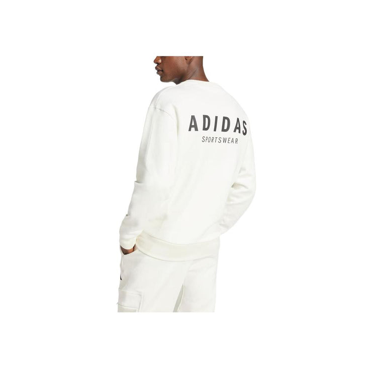 Adidas Crew Neck Sweatshirt Unisex Cream