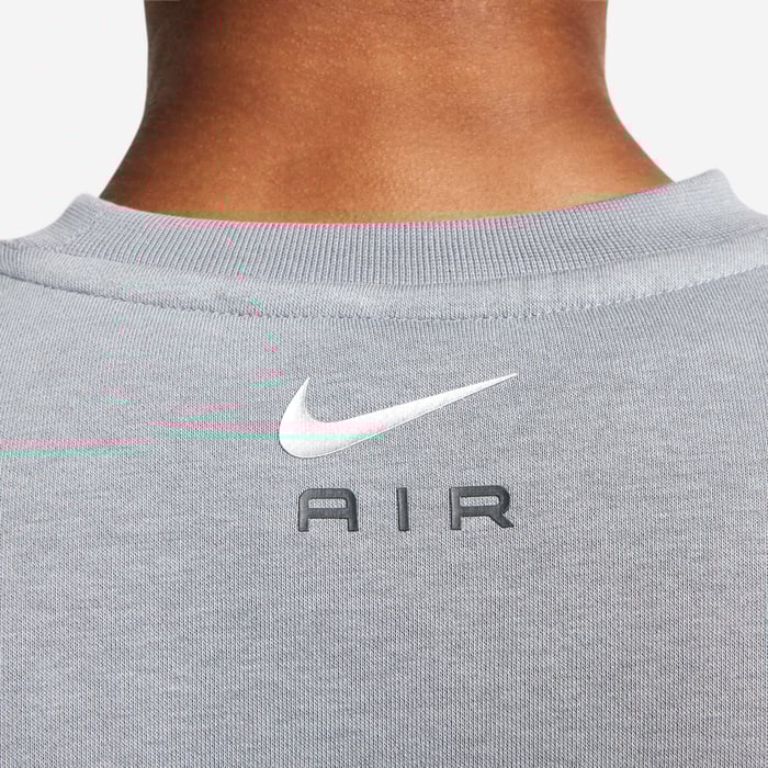 Nike Air Swoosh Fleece Sweatshirt  Grey