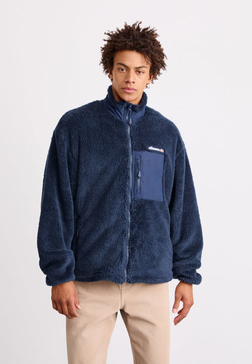 Ellesse Cervacol Fleece Jacket Navy