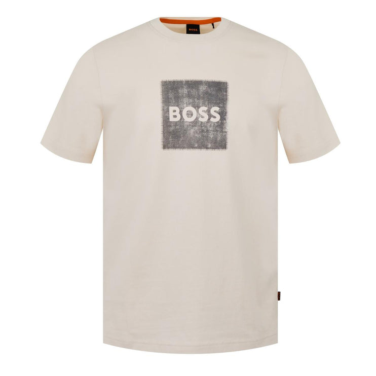 BOSS T-Stitch Men's T-Shirt Beige
