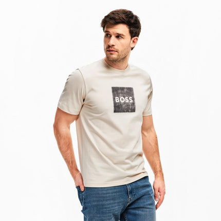 BOSS T-Stitch Men's T-Shirt Beige