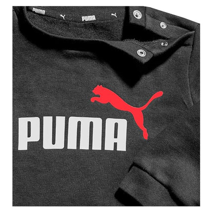 Puma Infant Tracksuit Mini Cat Baby Jogusit in Black