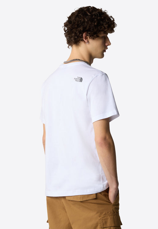 The North Face Mountain Line White T-Shirt