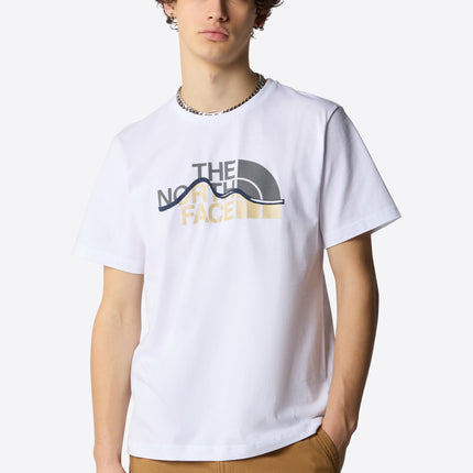 The North Face Mountain Line White T-Shirt