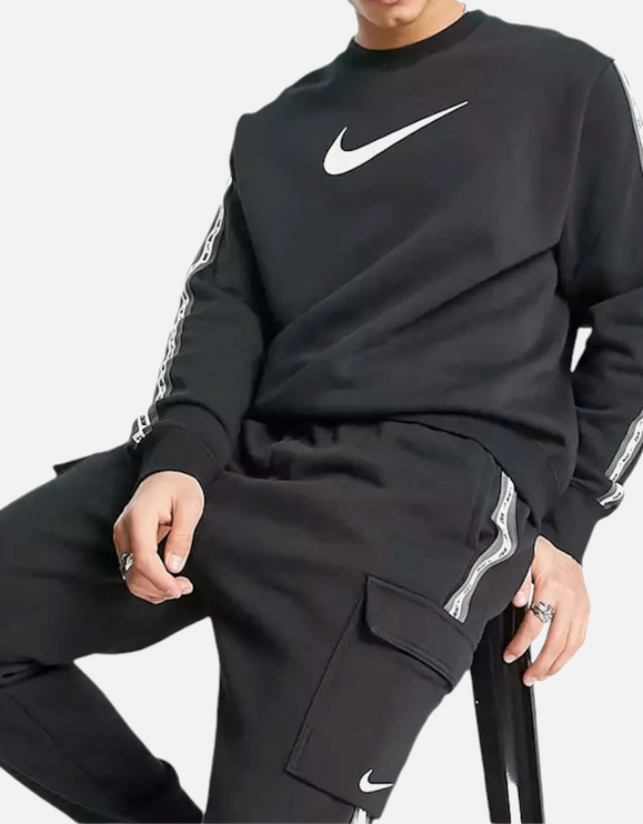 Nike Men's Repeat fleece Tracksuit Black