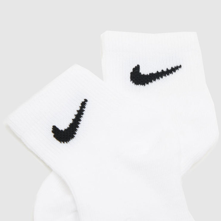 Nike Kids Ankle Socks 6 Pack White Unisex