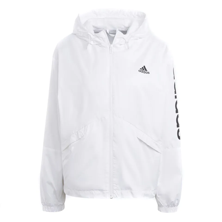 Adidas Ess Women's Oversized Windbreaker Jacket White
