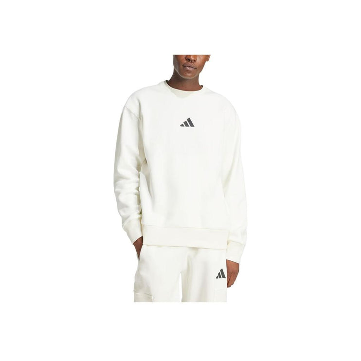 Adidas Crew Neck Sweatshirt Unisex Cream