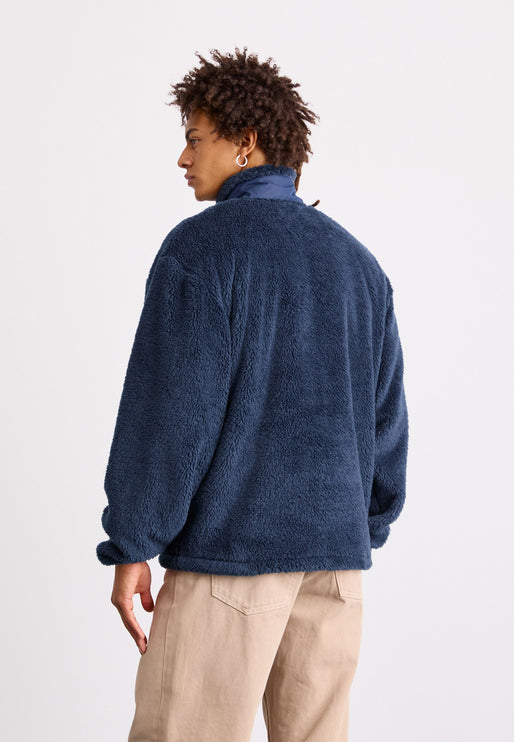 Ellesse Cervacol Fleece Jacket Navy
