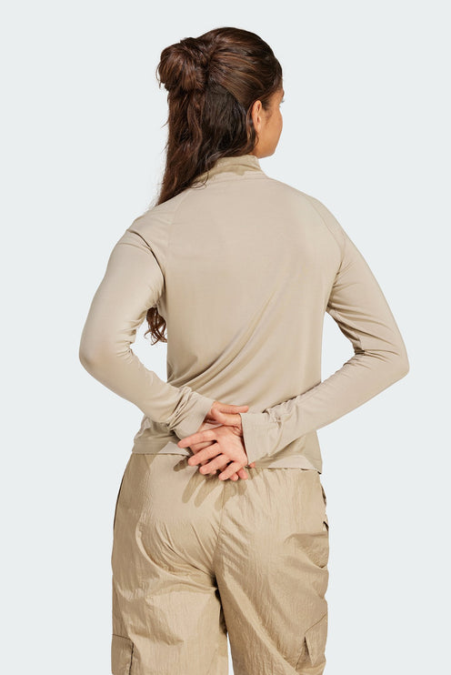 Adidas Women's Fitness Top Beige