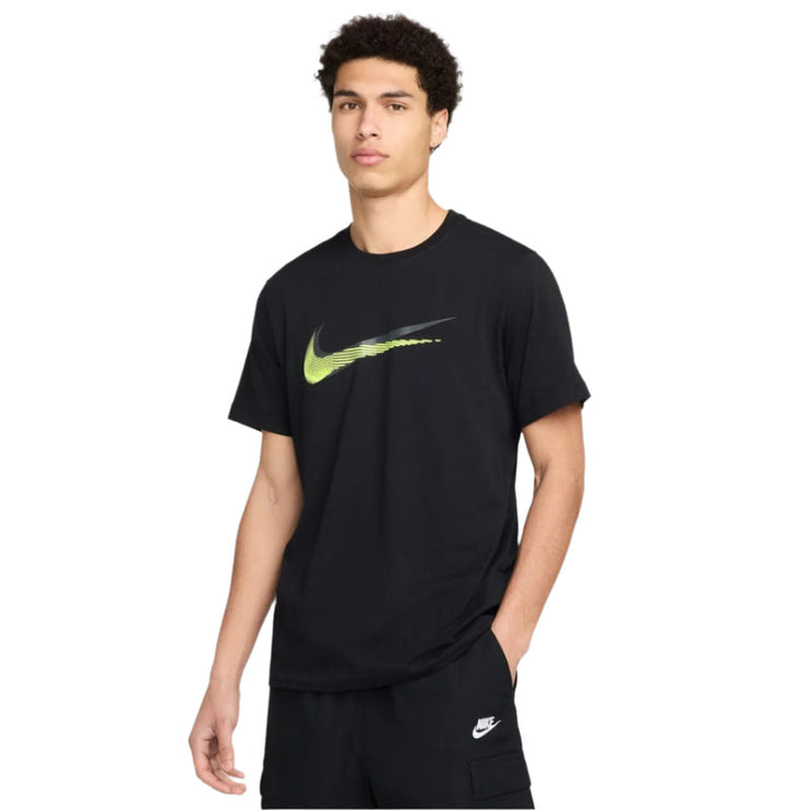 Nike Spring T-Shirt Black/Neon