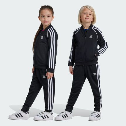 Adidas Originals Unisex Kids SST Tracksuit Black/White