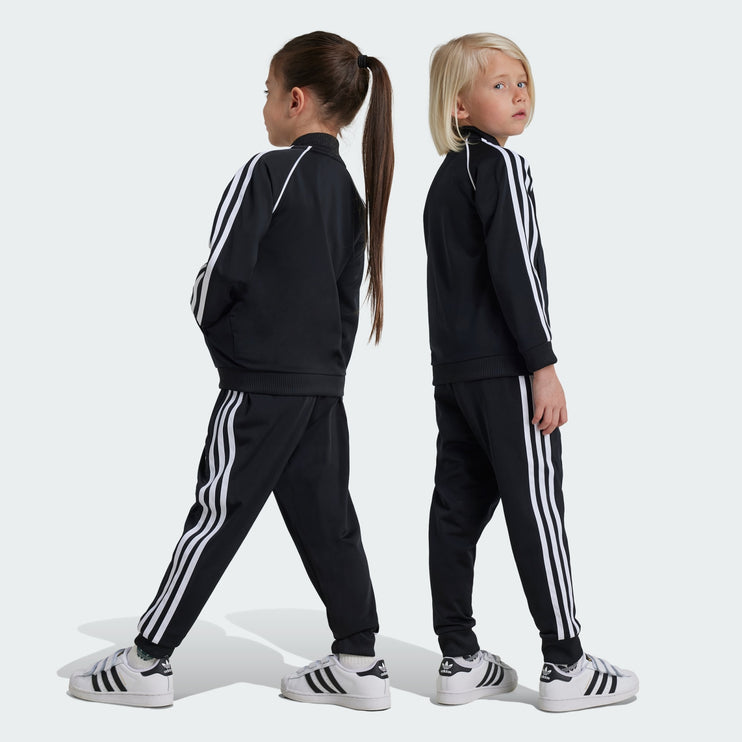 Adidas Originals Unisex Kids SST Tracksuit Black/White