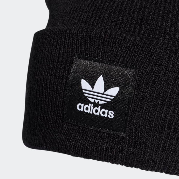 Adidas Beanie Hat Black Unisex Adicolor Hat