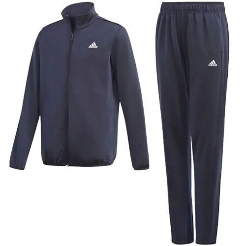 Boys Adidas Essential Navy Tracksuit