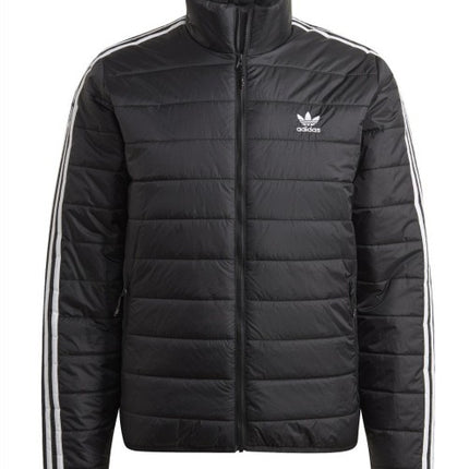 Men's Black Adidas Originals Stand Up Collar Jacket