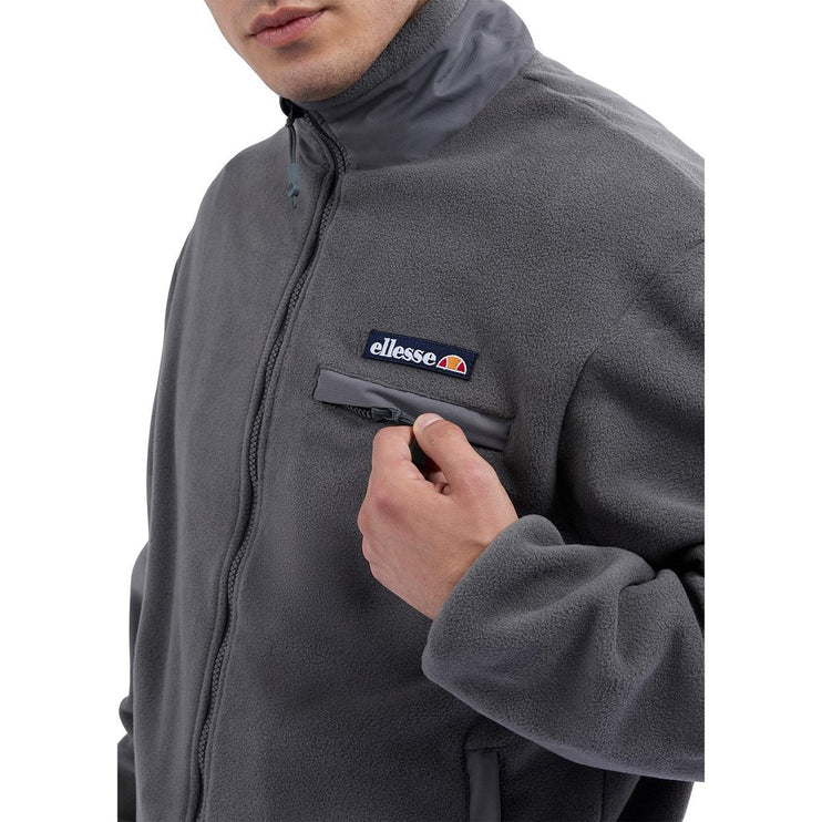 Ellesse Maseben Full Zip Fleece Jacket Grey