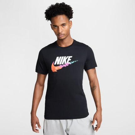 Nike Futura Multi Colour Tick T-Shirt Black