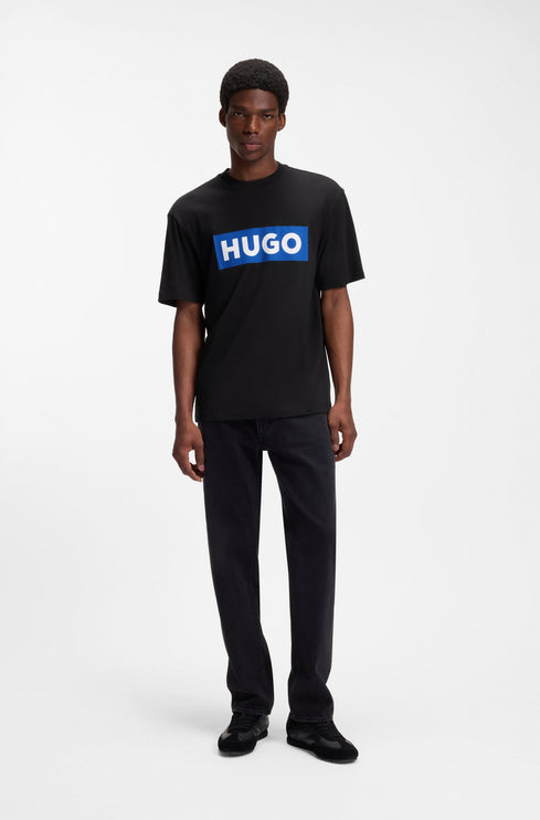 Hugo NICO Print T-Shirt Black
