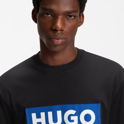 Hugo NICO Print T-Shirt Black