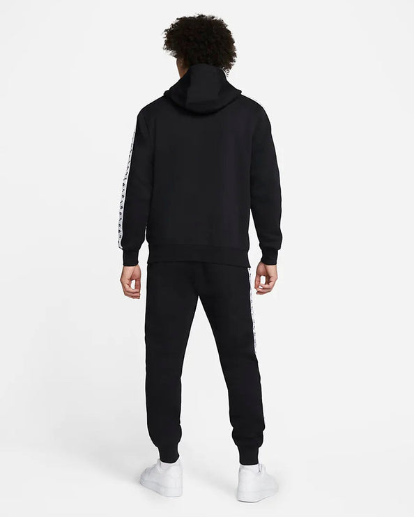 Nike Tape Hooded Black Tracksuit