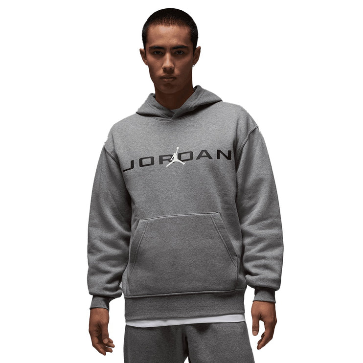 Nike Jordan Classic Overhead Hoodie Charcoal