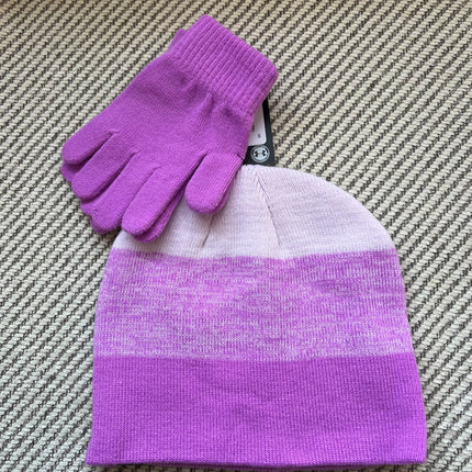 Under Armour Kids Girls Beanie & Glove Set