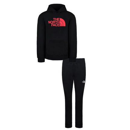 The North Face Kids Hooded Slacker Tracksuit Black