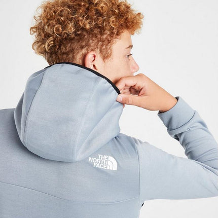The North Face 1/4 Zip Kids Hoodie Grey