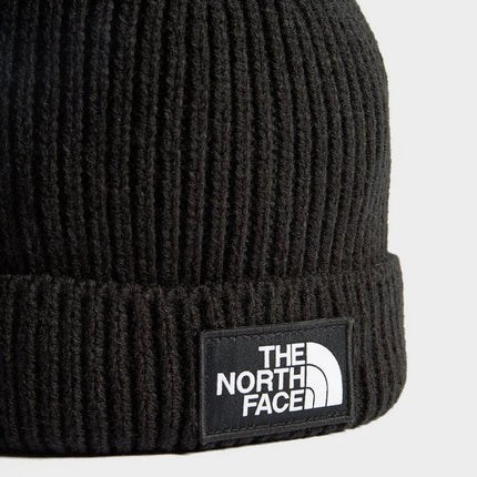 The North Face Logo Beanie Black
